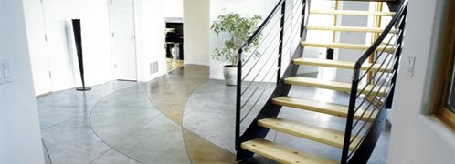 stain concrete cost