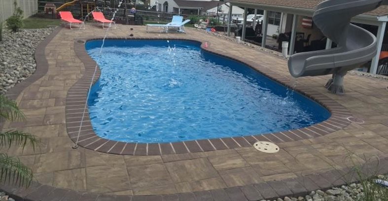 Pool Deck, Stamped, Slide, Water Fountains
Concrete Pool Decks
Esco Concrete Inc
Yardley, PA