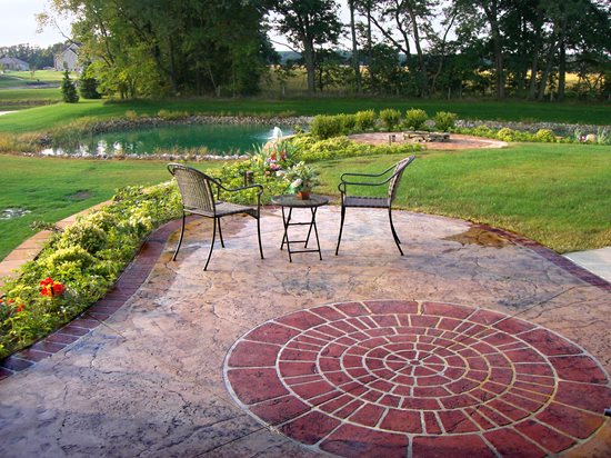 Stamped Concrete Patio, Brick Border
Concrete Patios
Concreations, LLC
Millersburg, IN