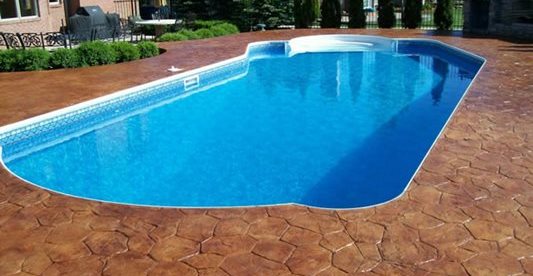 Stamped, Stained, Pool Deck, Trees
Concrete Pool Decks
ML&H Inc
Orion, MI