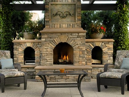 Stone, Hearth
Outdoor Fireplaces
The Green Scene
Chatsworth, CA