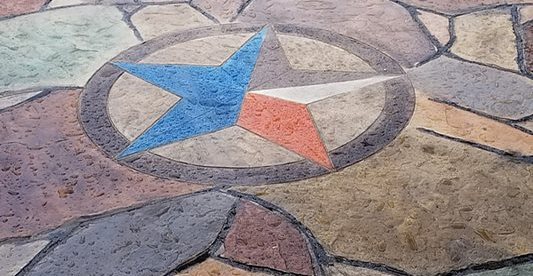 Texas Star, Stamped, Colored
Site
Angel's Concrete Design Services
Houston, TX