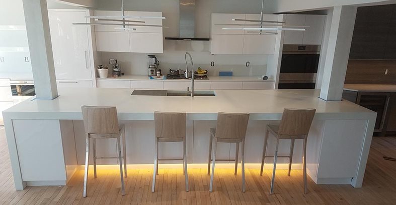 White, Kitchen, Counters
Concrete Countertops
Concrete Encounter, LLC
Bridgeport, CT